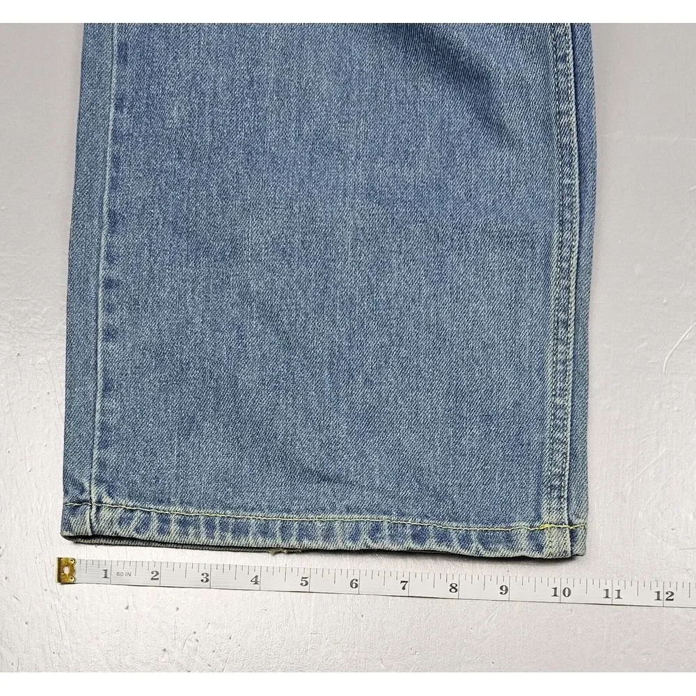 Hypnotic Genes Jeans Mens 40x30. Vintage Y2K Baggy Hip Hop‎ Blue Denim.